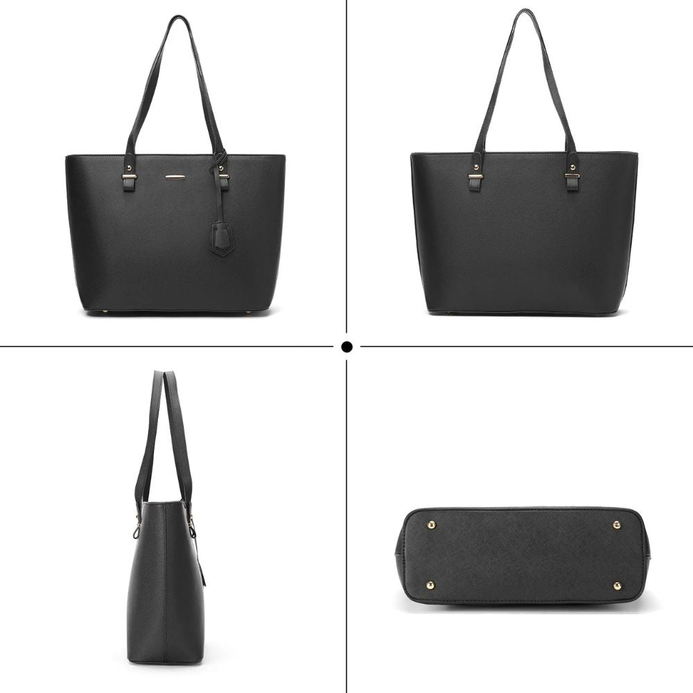 Aria | 4-Piece Women's Classic PU Leather Crossbody Handbag Set