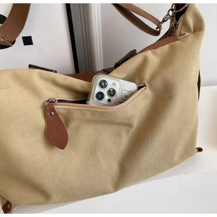 Clara | Women's Retro Canvas Large Capacity Crossbody Messenger Bag