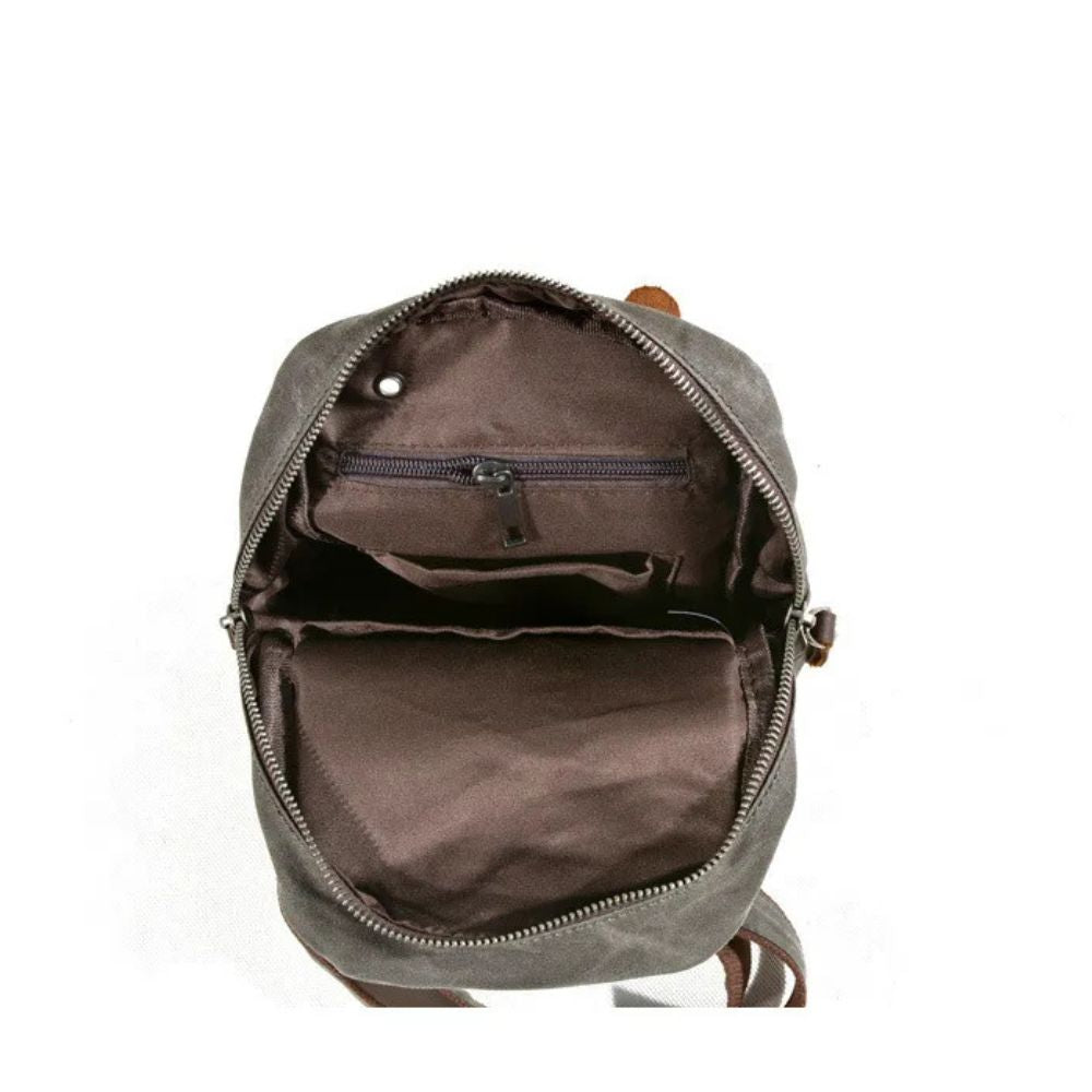 Harry | Men's Waxed Canvas Crossbody Bag