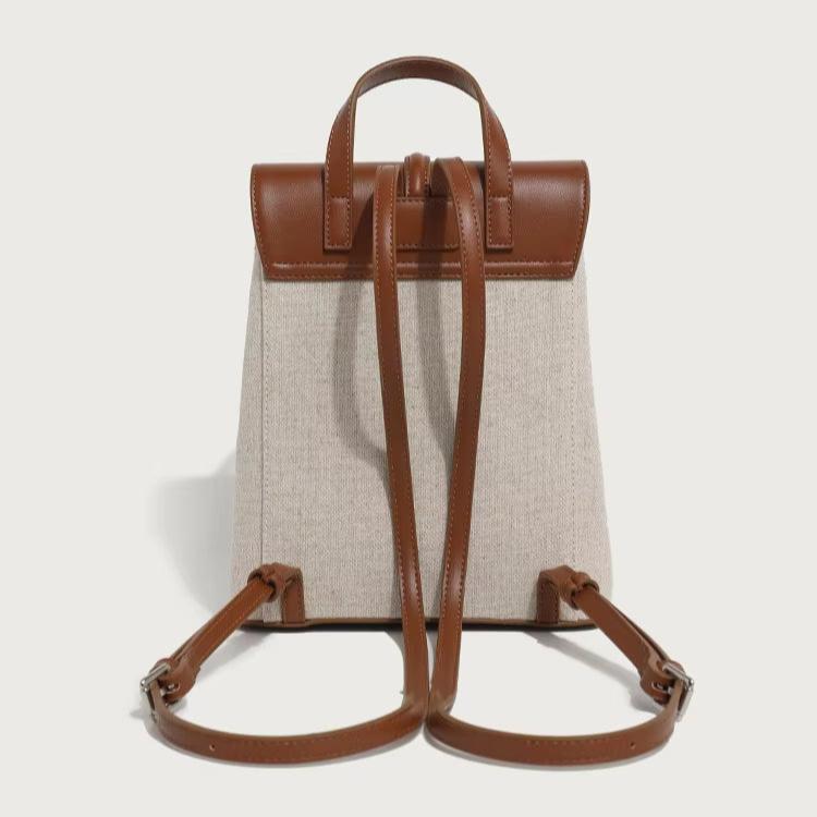Lily | Women's Preppy Canvas Backpack