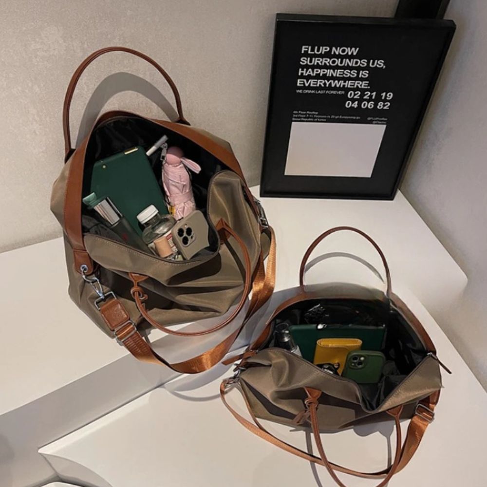 Aliana | Women's Stylish Nylon Weekender Travel Duffle Bag