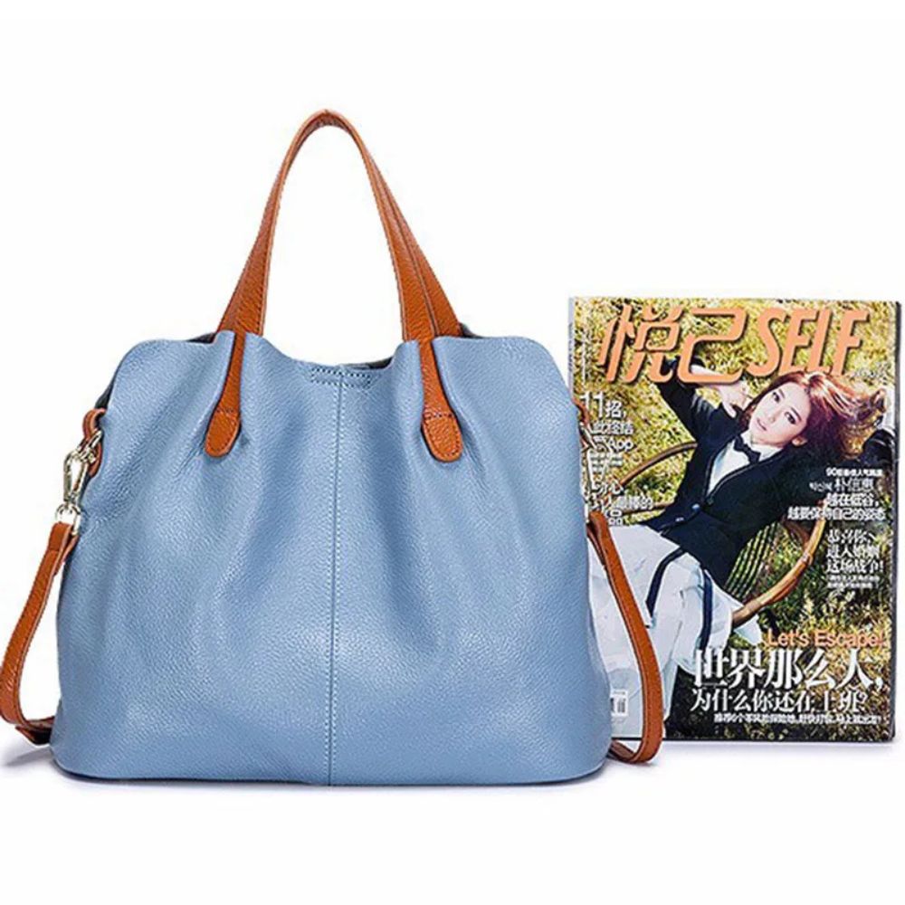 Georgia | 2-in-1 Women's Leather Tote Crossbody Handbag