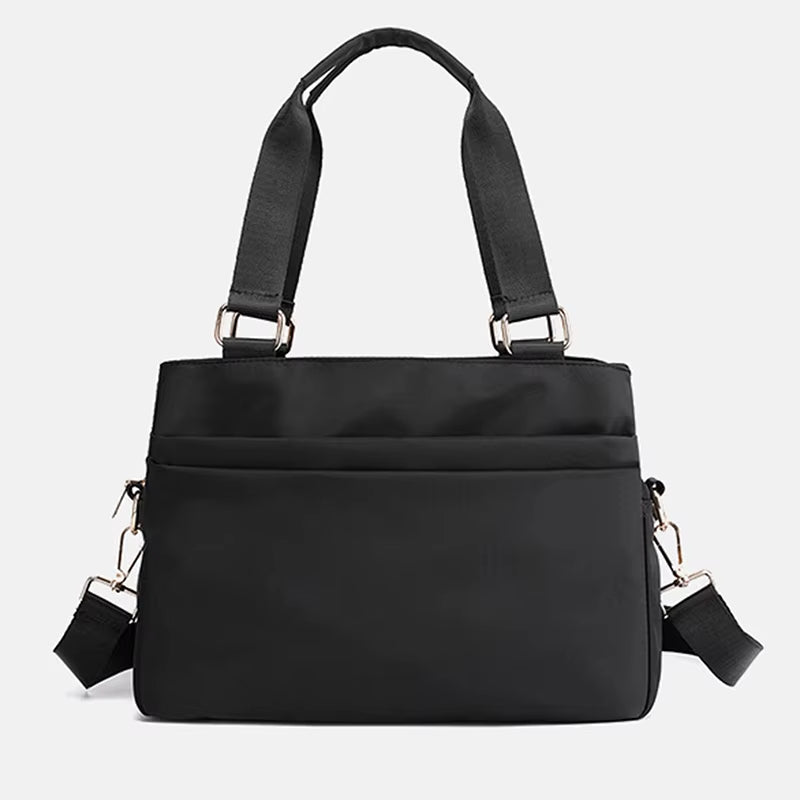Women's Multi-Layer Large Capacity Nylon Crossbody Travel Bag