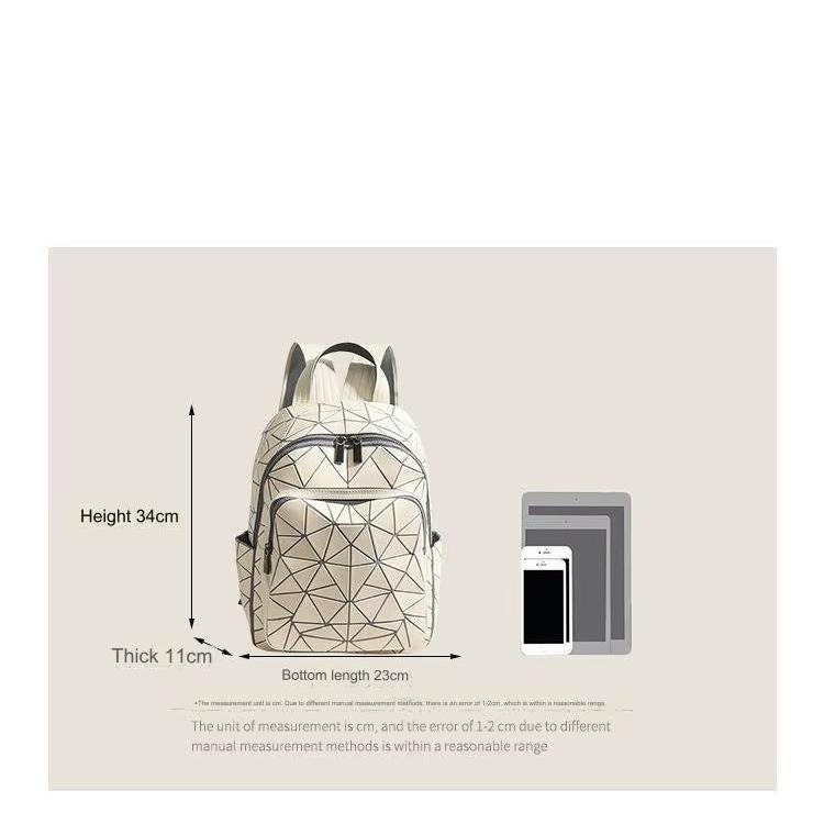 Angelo | Men's Geometric Fashion Large Travel Backpack
