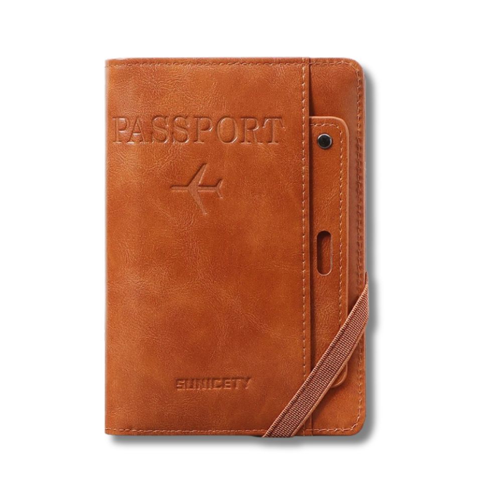 Ava | Men's Multi-Functional Anti-Theft Passport Holder Travel Wallet