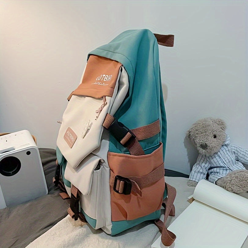 Grace | Women's Colour Block Travel Backpack | Large Capacity