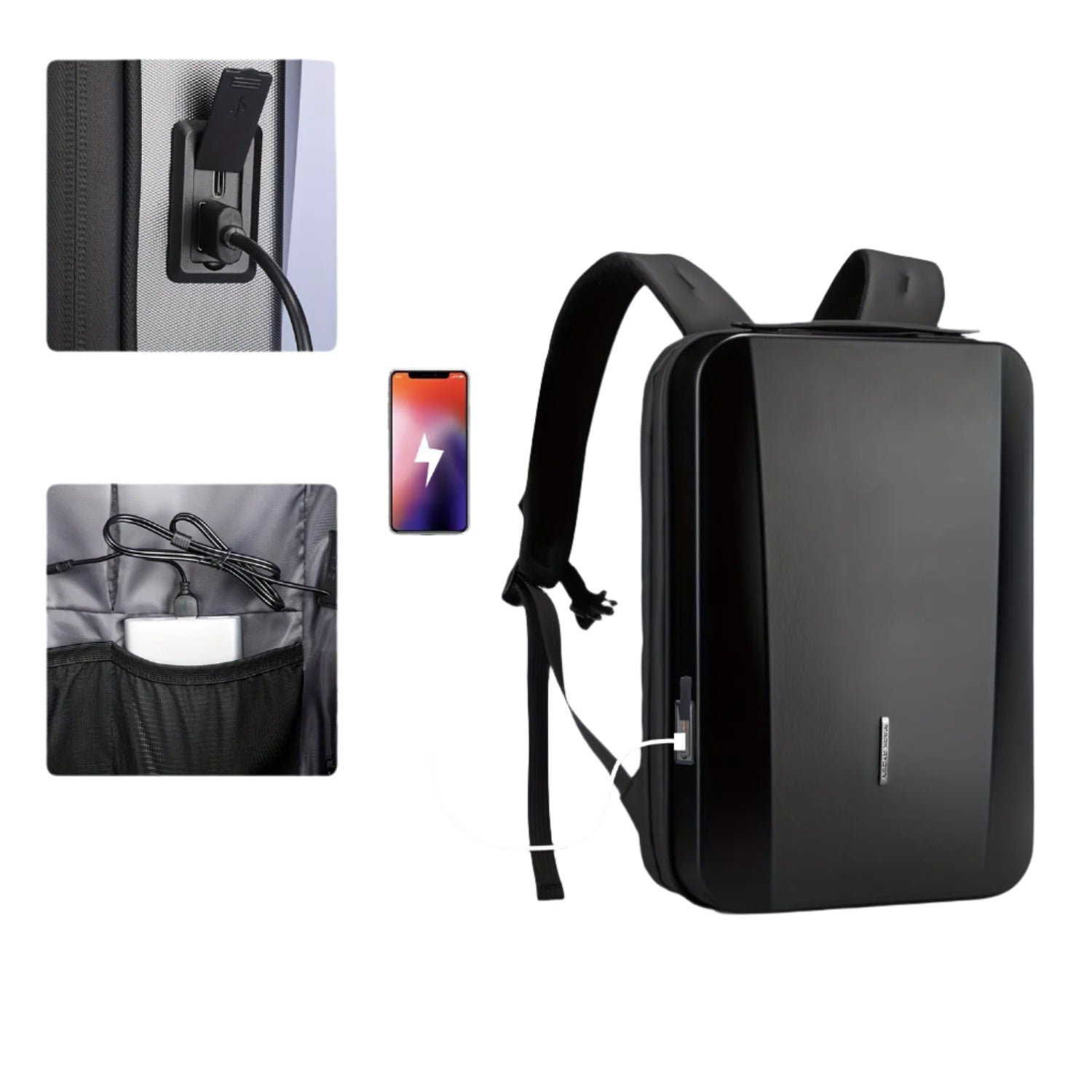 Logan | Men's Large Capacity Anti-Theft Travel Hiking Rucksack Laptop Backpack