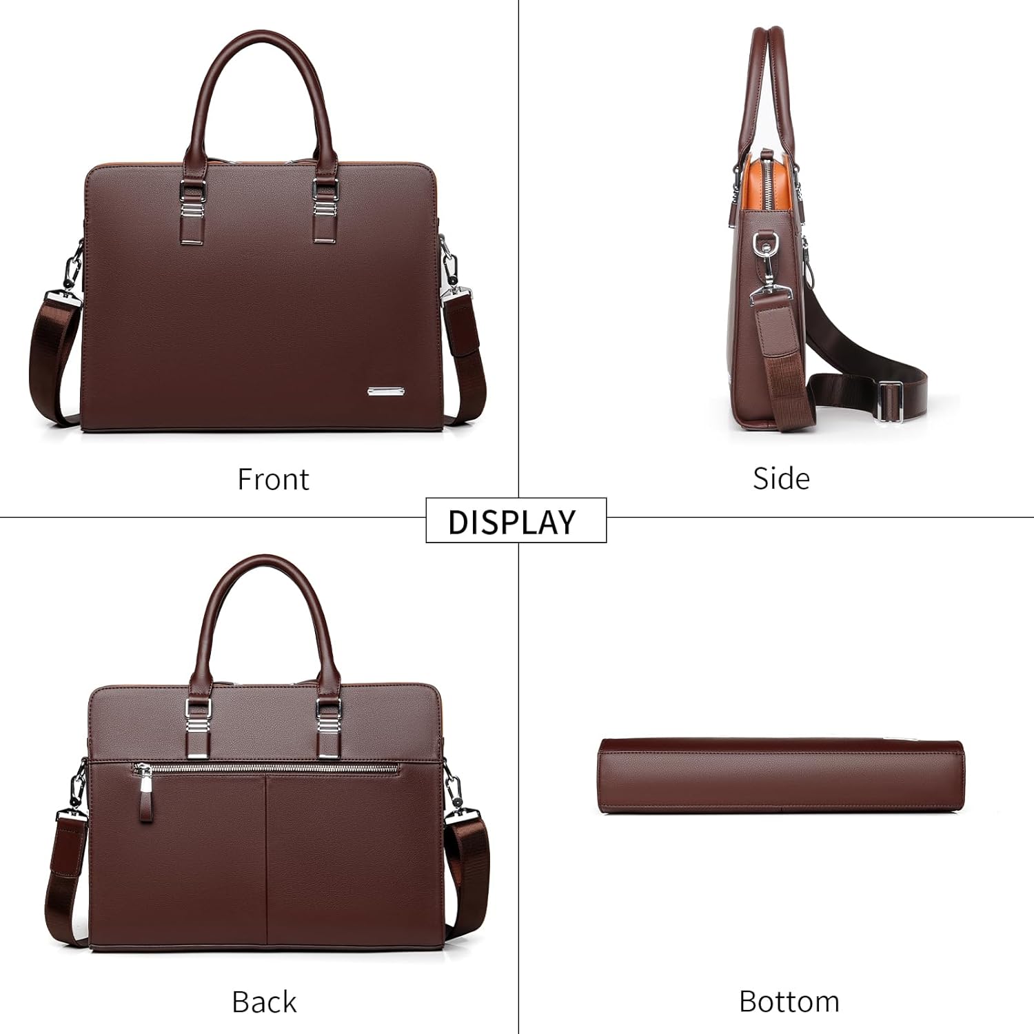 Professional Multi-Compartment Business Briefcase with Smart Storage