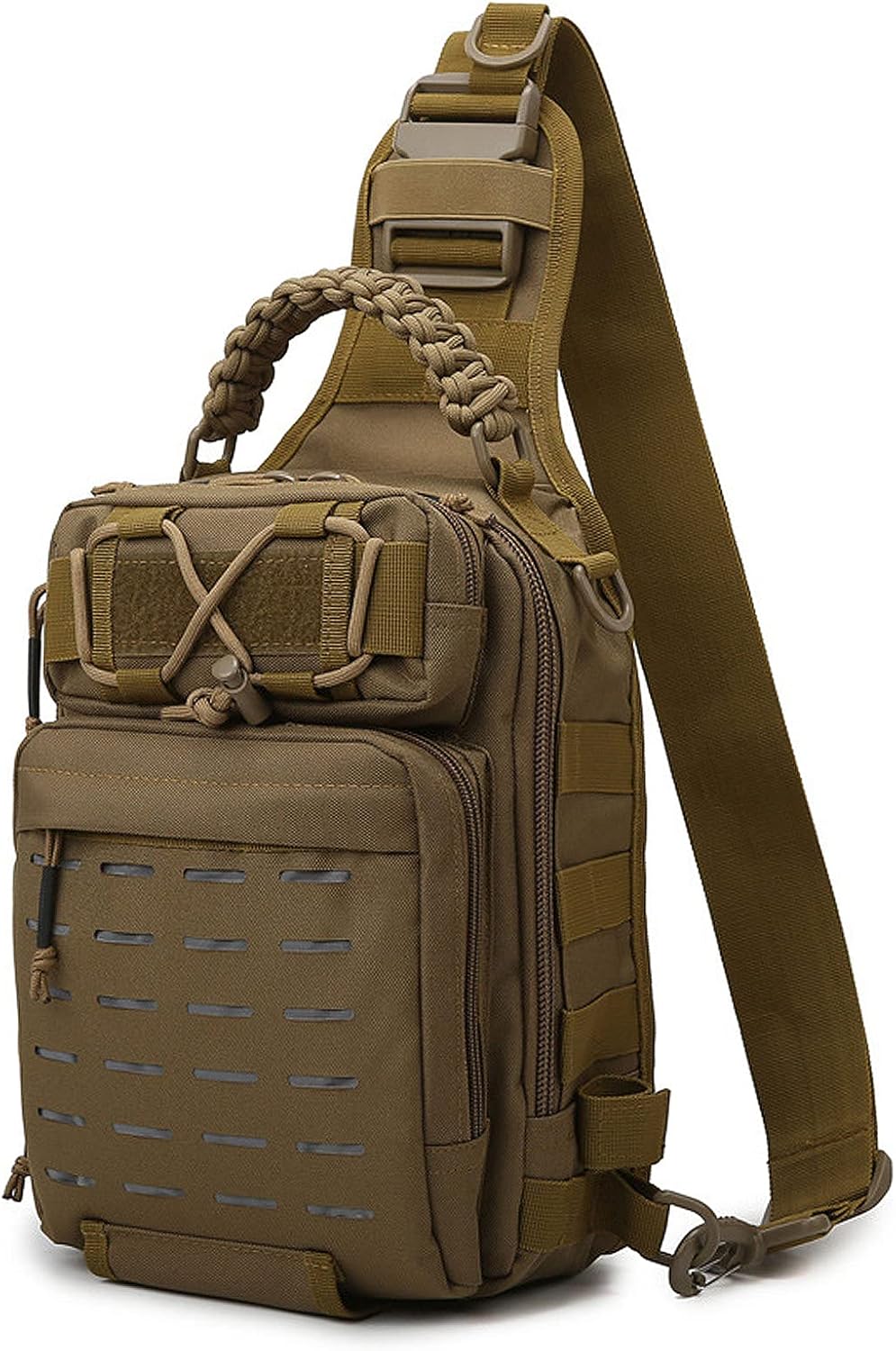 Compact Fishing Sling Bag with Organised Gear Compartments