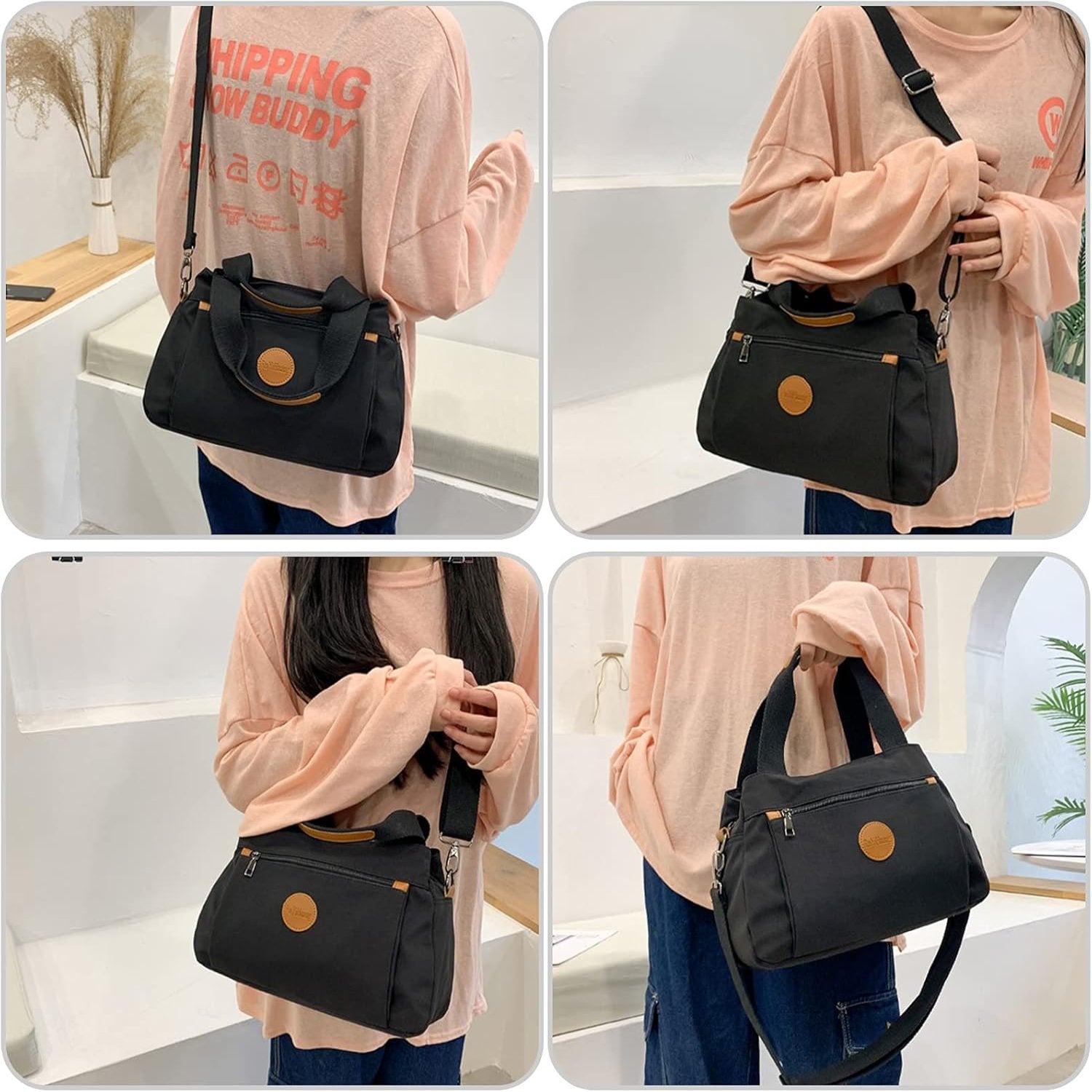 Aria | Women's Essentials Crossbody Bag | Multi-Pocket Design