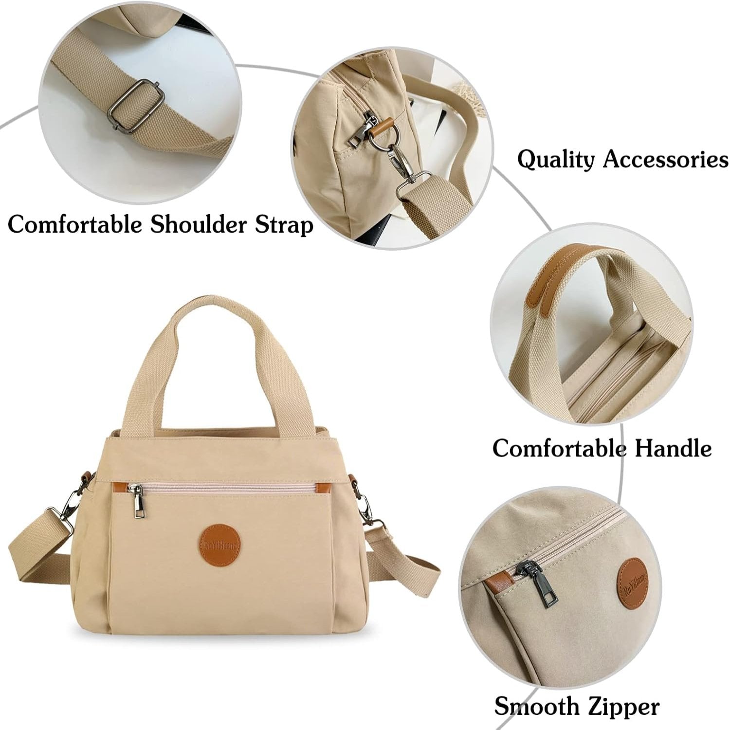 Aria | Women's Essentials Crossbody Bag | Multi-Pocket Design