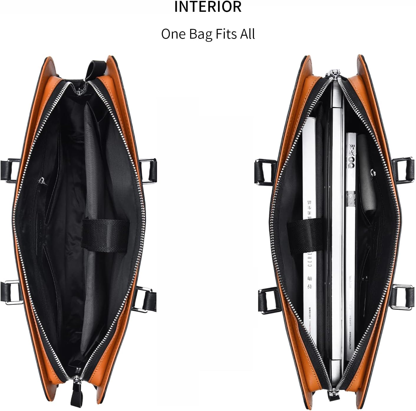 Professional Multi-Compartment Business Briefcase with Smart Storage