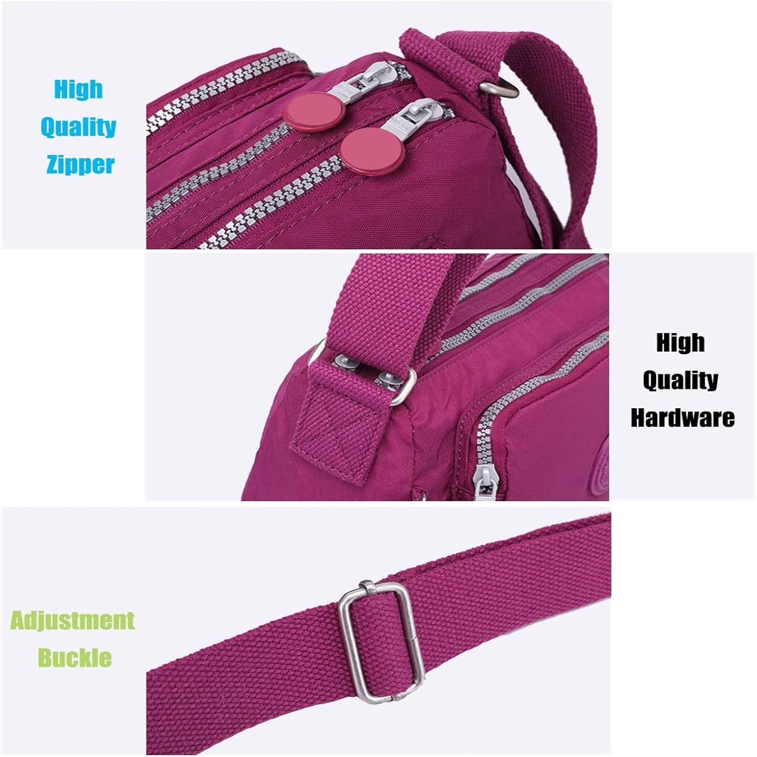 Women's Travel-Ready Secure Crossbody Bag