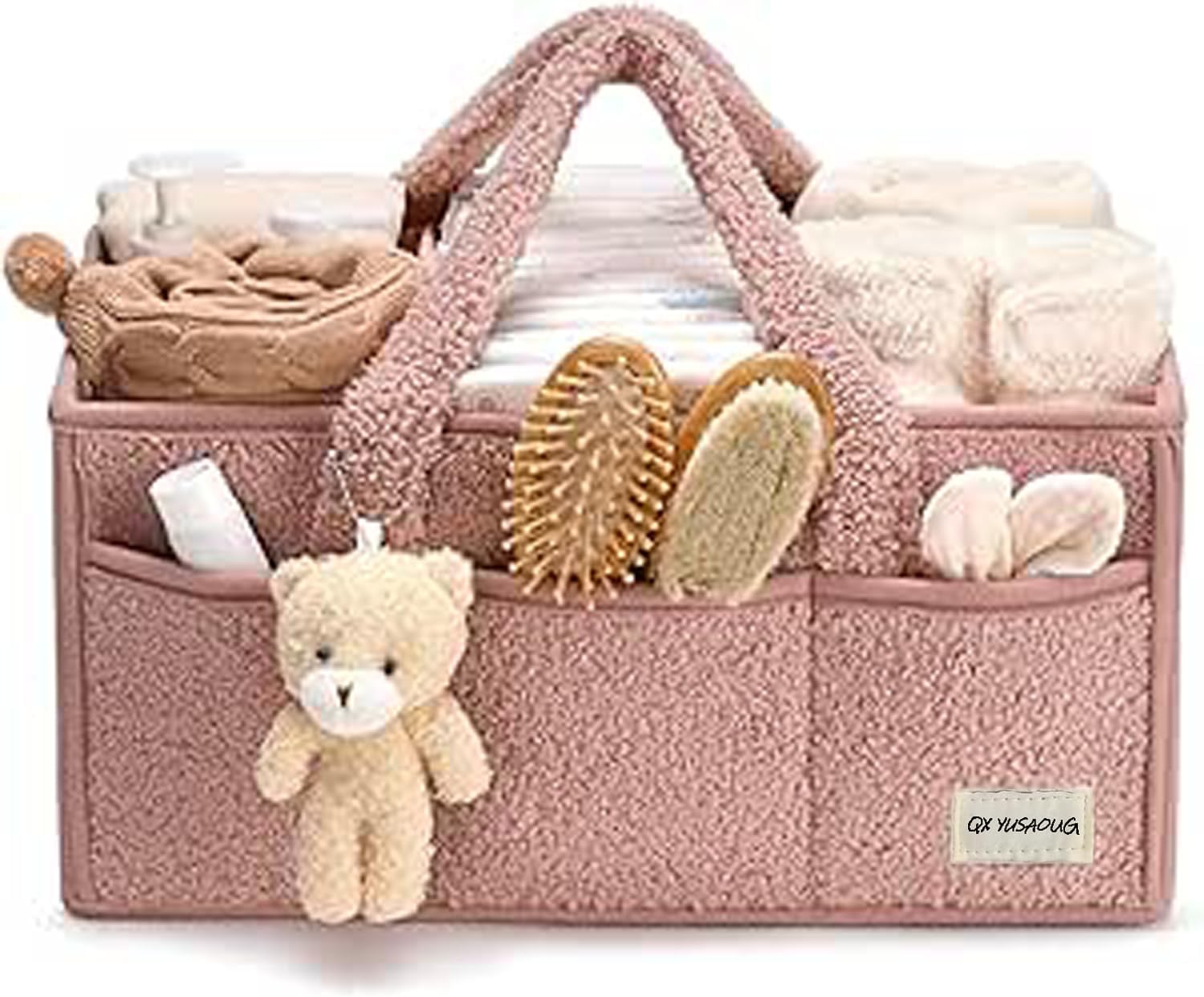 Nappy Caddy Organizer for Diapers, Wipes and Nursery Essentials