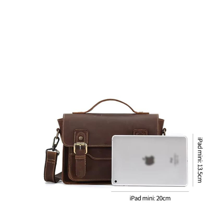 Jameson | Men's Casual Leather Crossbody Messenger Satchel Bag