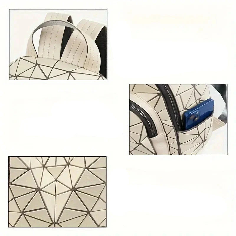 Angelo | Men's Geometric Fashion Large Travel Backpack