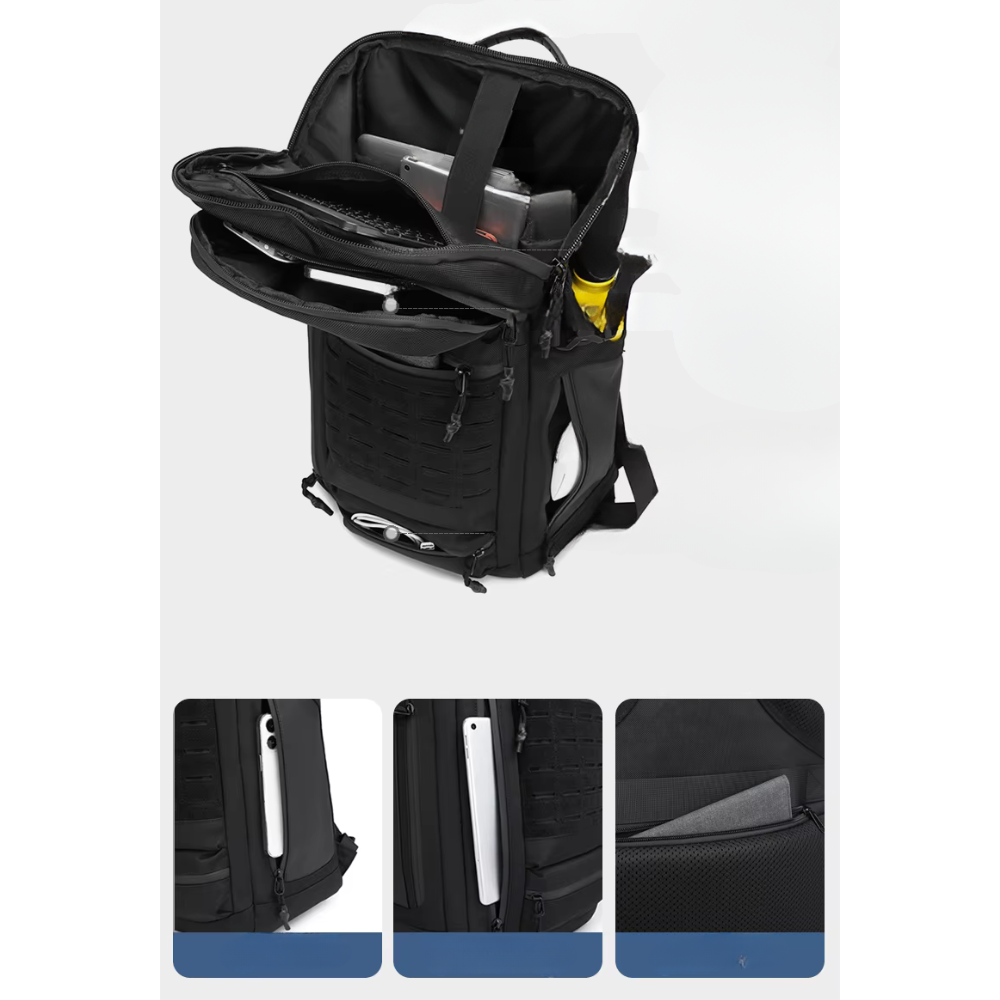 Opal | Large Capacity  Men's Travel Laptop Backpack