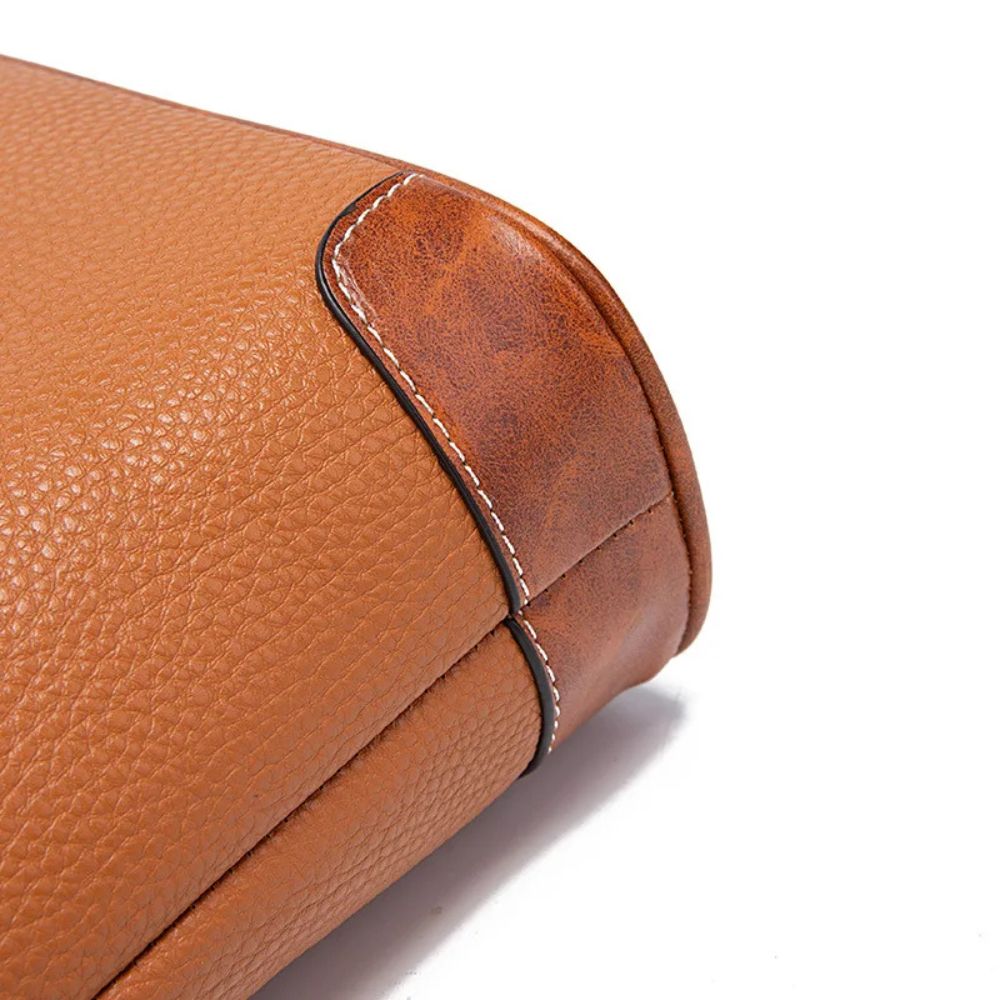 Amiyah | Women's Pebble Grain Leather Crossbody Bag