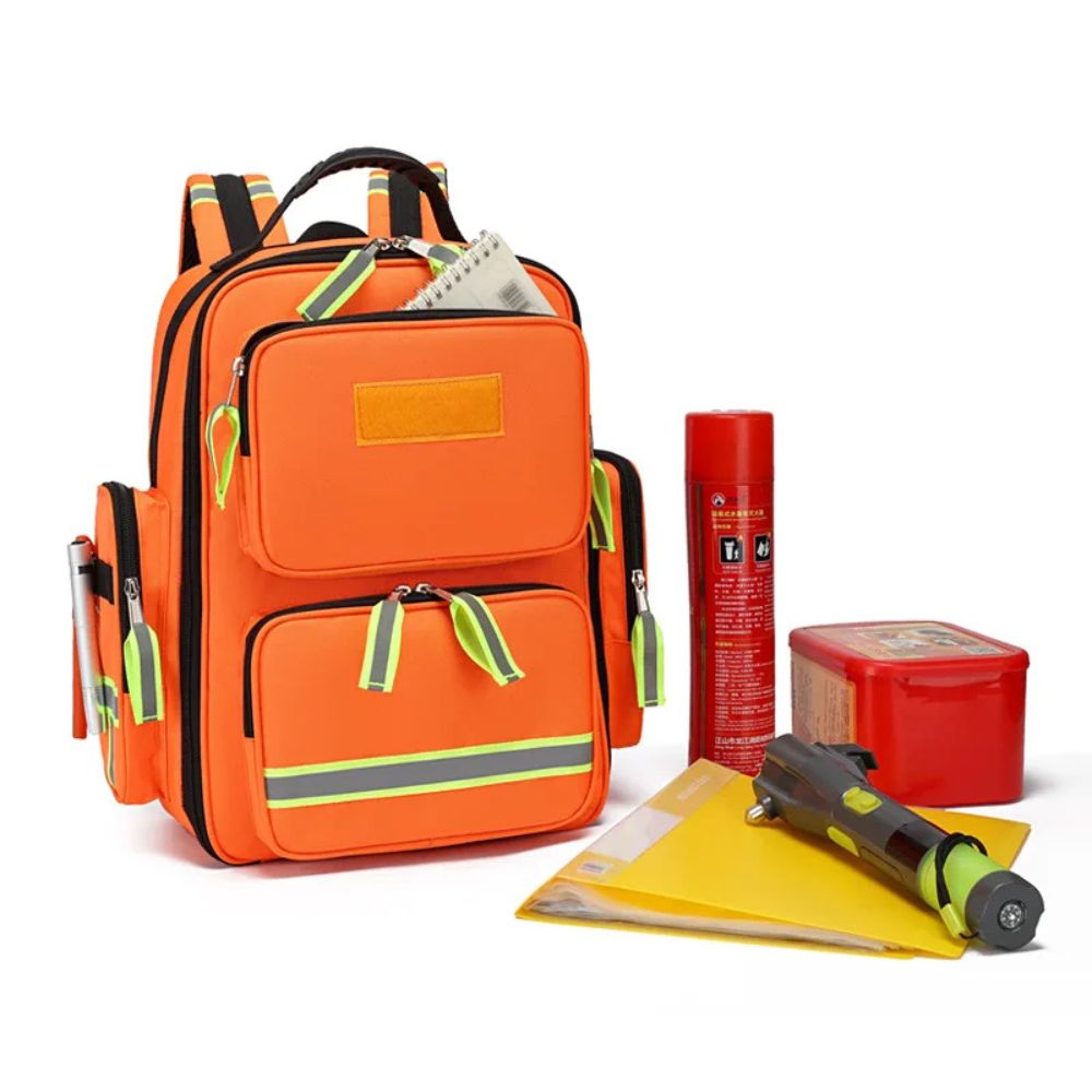 Charlee | Men's Essential First Aid Emergency Waterproof Travel Backpack