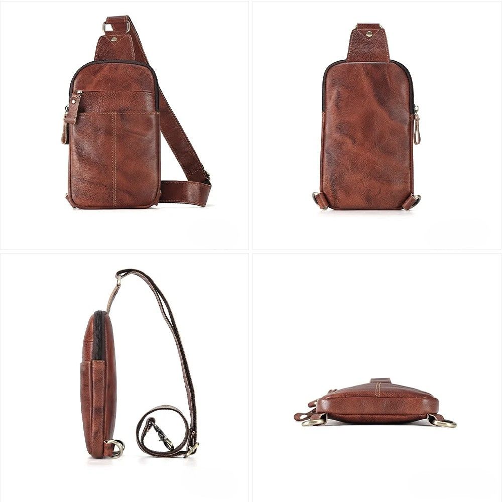 Remington | Men's Leather Travel Crossbody Bag