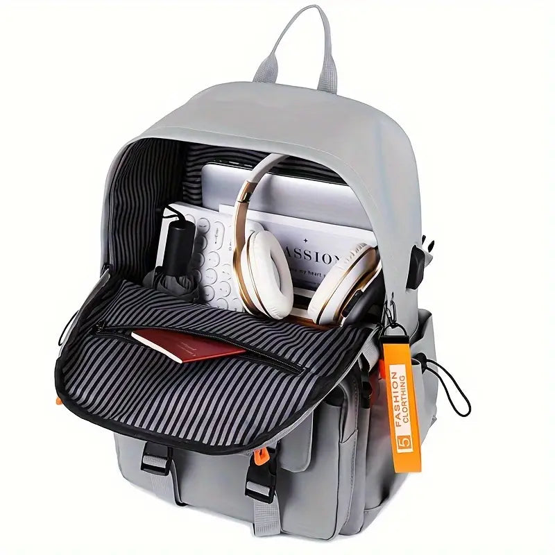 Harrison | Men's Waterproof Large Laptop Travel Backpack with USB Port