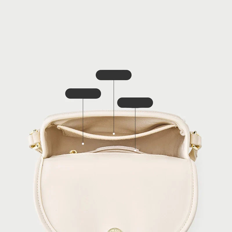 Ella | Women's Pebbled Leather Mini Crossbody Bag