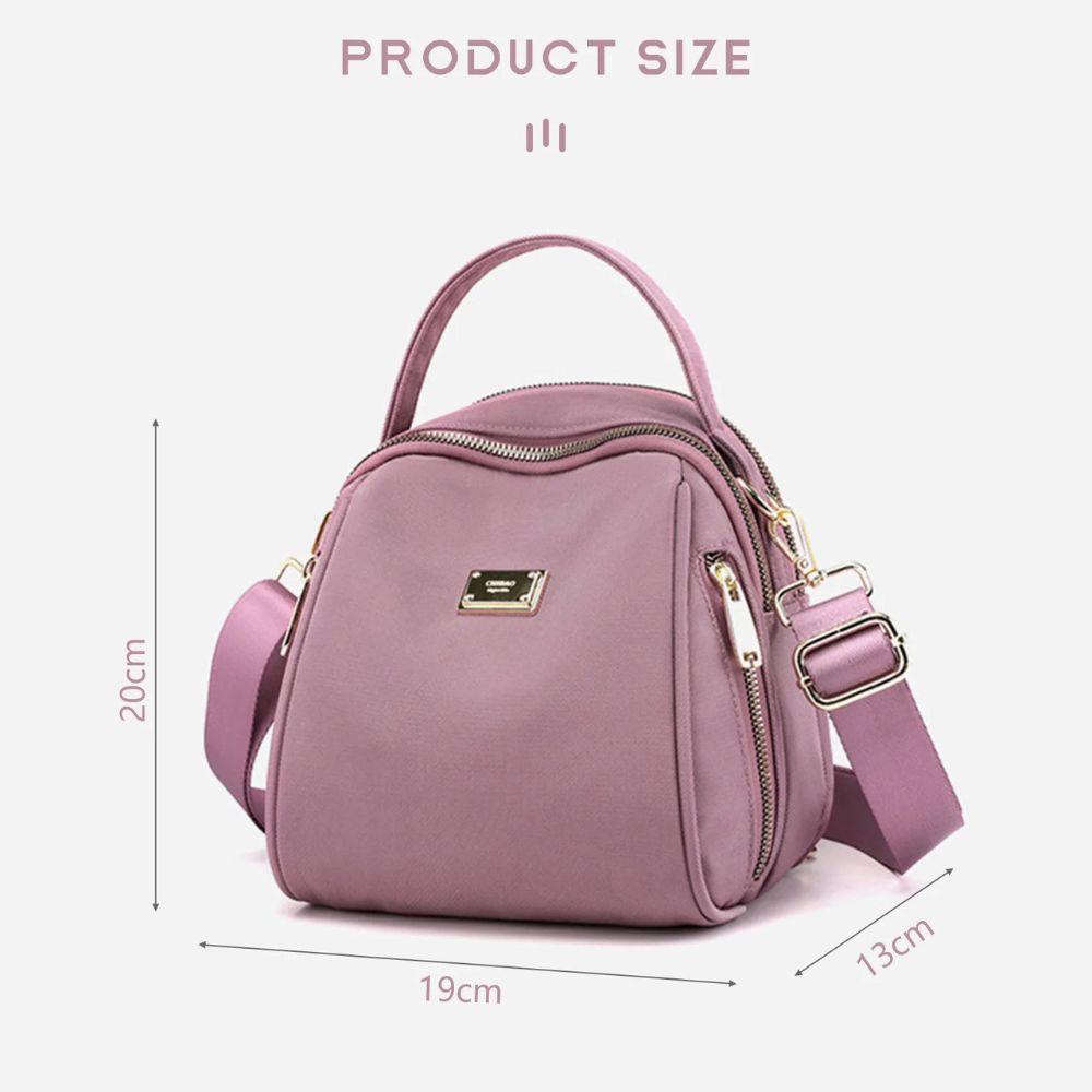 Lena | Women's 3-in-1 Waterproof Nylon Crossbody Handbag