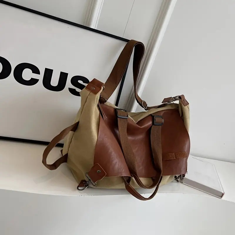 Clara | Women's Retro Canvas Large Capacity Crossbody Messenger Bag