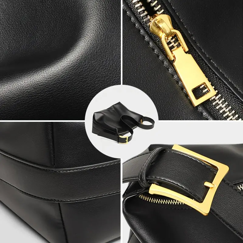 Clara | Women's Casual Genuine Leather Large Crossbody Messenger Tote Bag