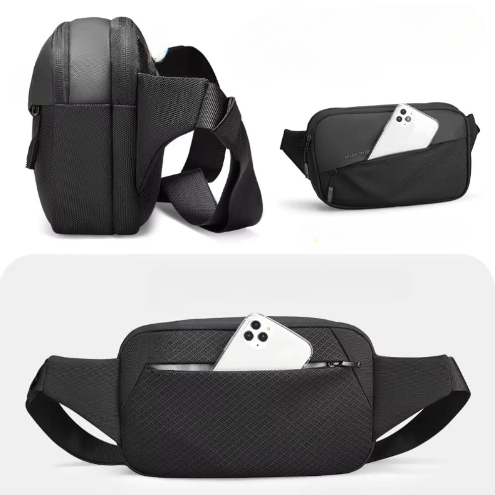 Alexis | Men's Waterproof Large Multi-Compartment Crossbody Bag