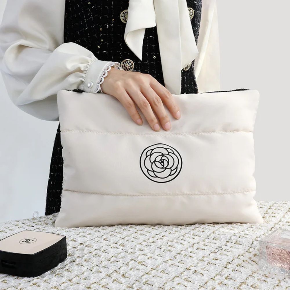 Andrea | Women's Classic Hand-held Cosmetic Makeup Bag