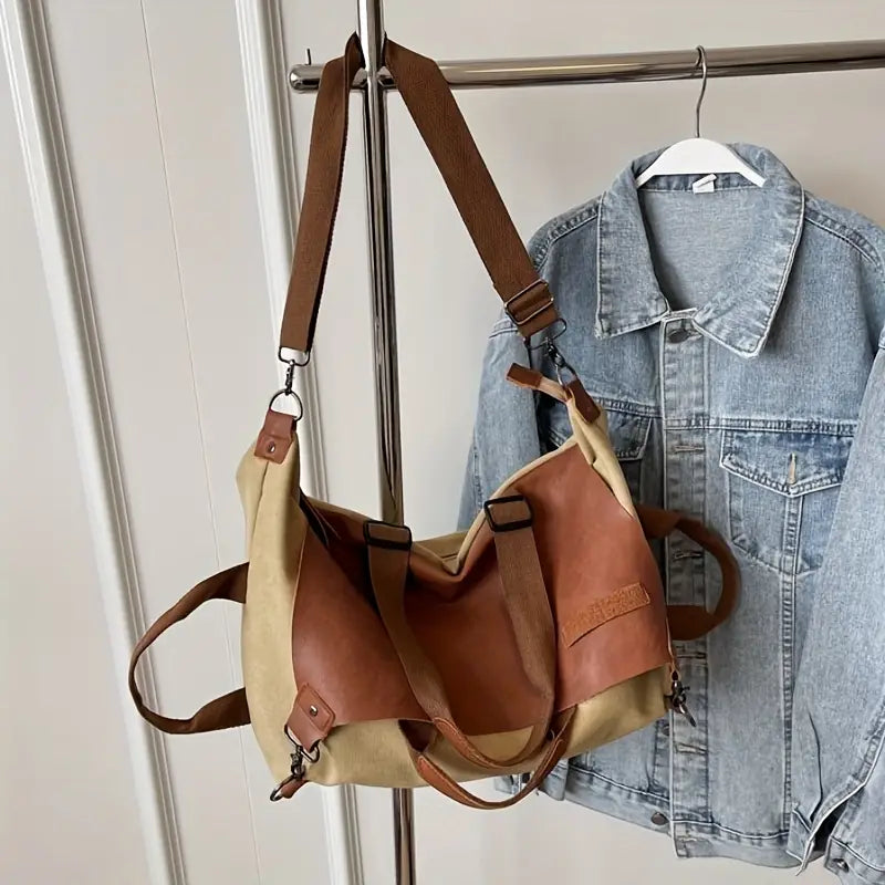 Clara | Women's Retro Canvas Large Capacity Crossbody Messenger Bag