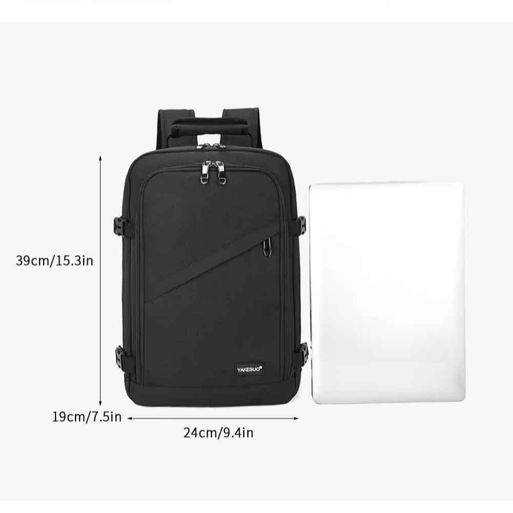 Men's Water-Resistant Carry-On Travel Laptop Backpack