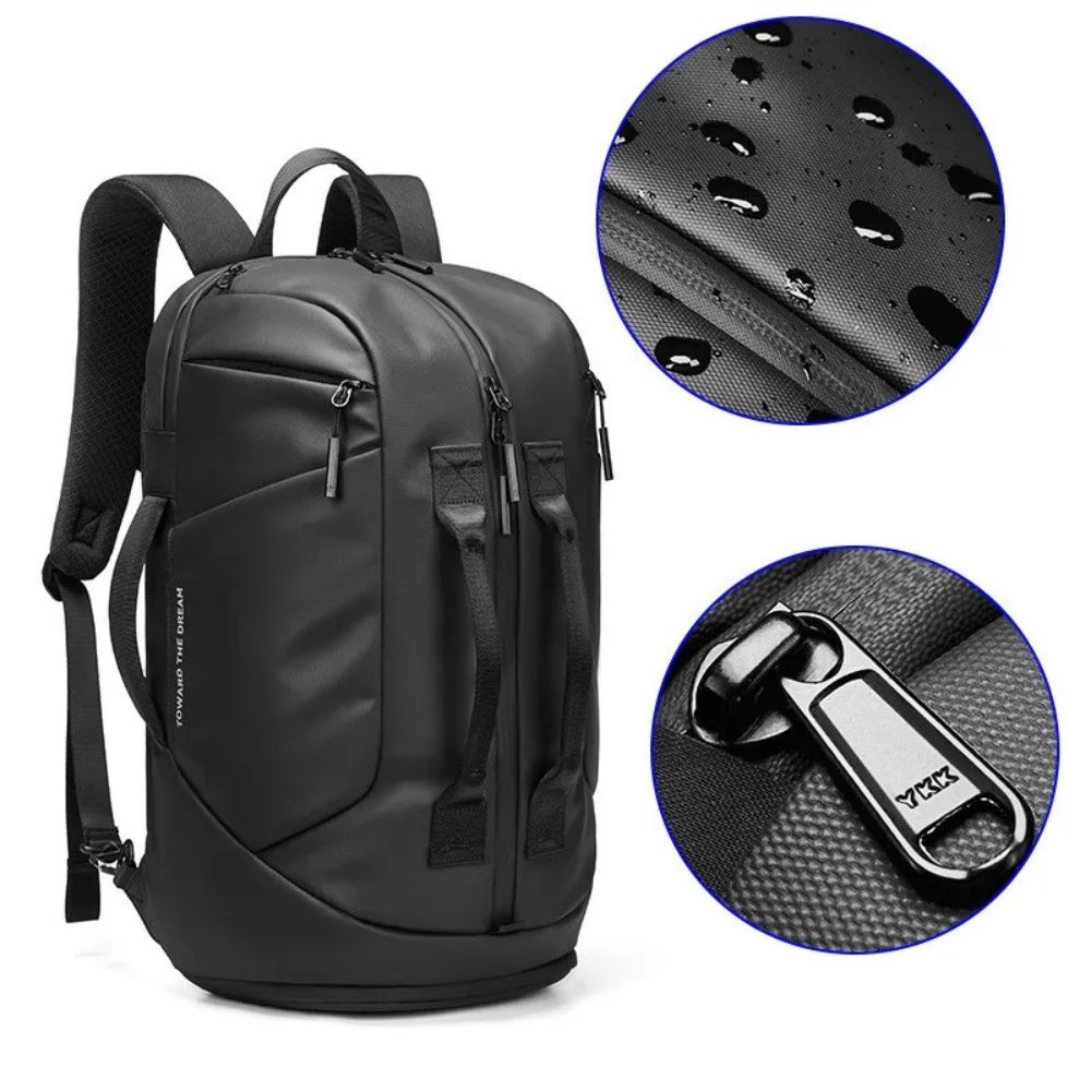 Blake | Men's Large Water-Resistant Laptop Travel Backpack