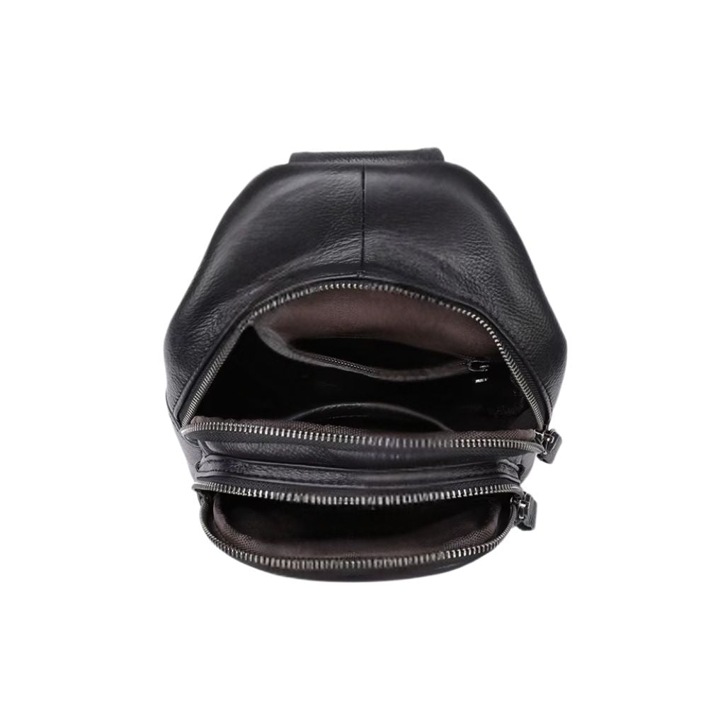 Stevie | Men's Leather Travel Crossbody Bag