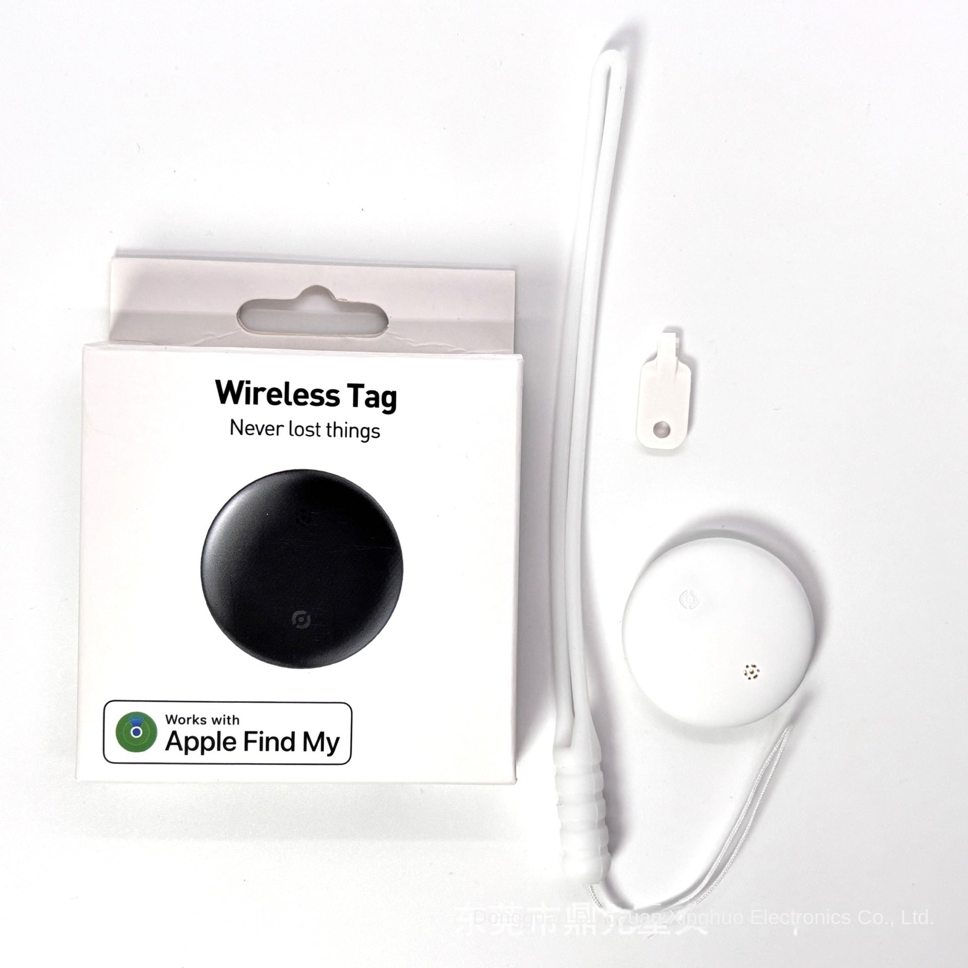 Waterproof Anti-Lost Tracker Compatible with Find My for Pet Locator, Alternative to Airtag