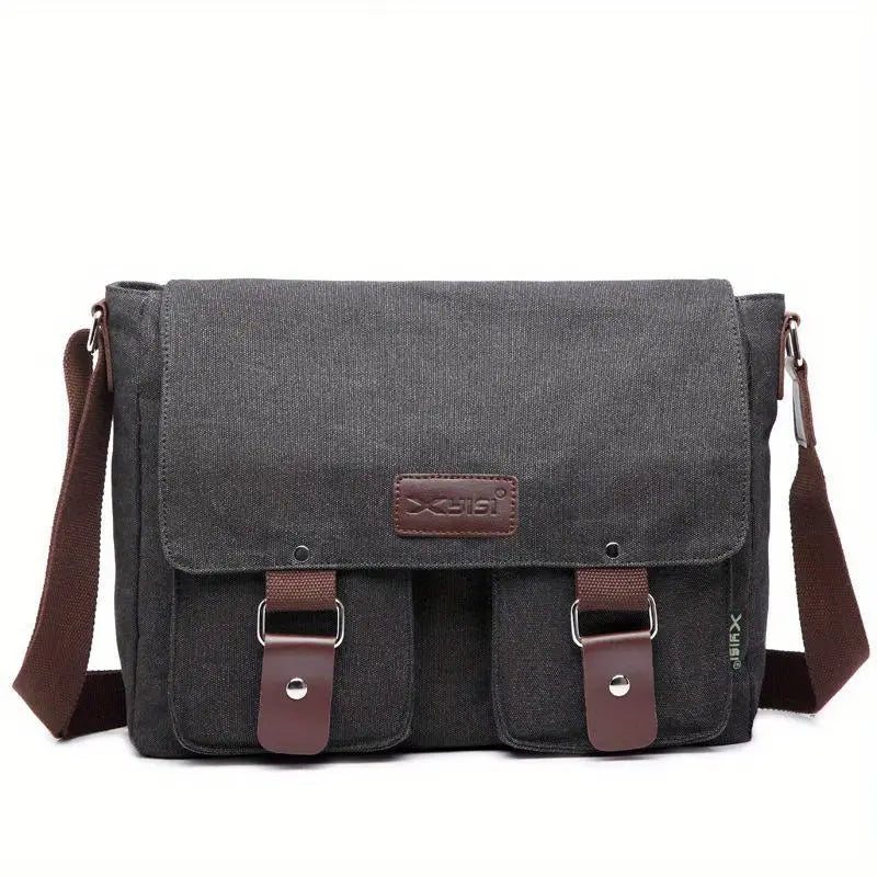 Jackson | Men's Vintage Canvas Crossbody Messenger Travel Bag