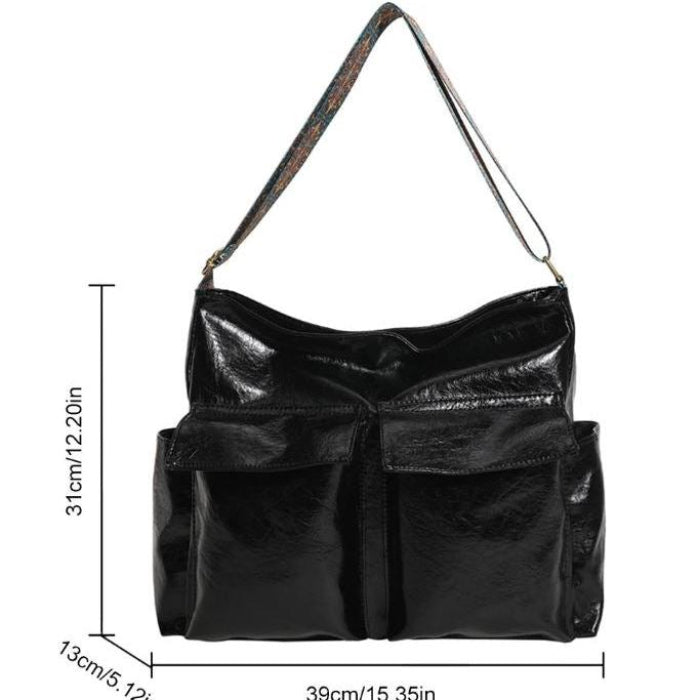 Emma | Women's Retro Multi-Pocket Crossbody Messenger Handbag