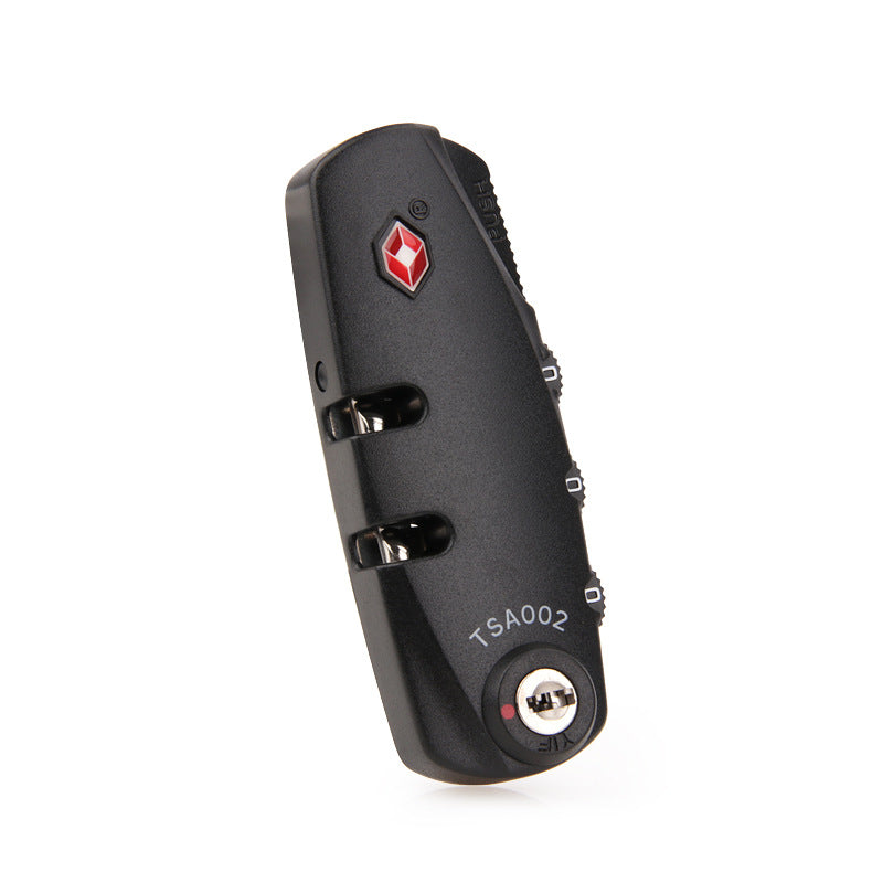 S002 Luggage Accessories TSA Customs Fixed Password Lock Luggage Password Lock