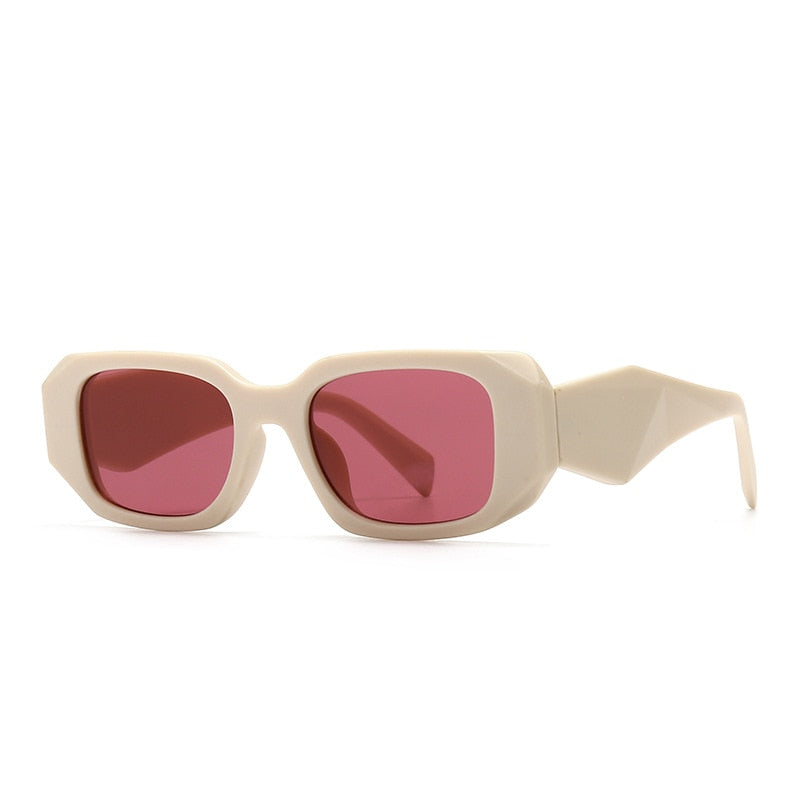 Luxury Brand Designer Small Frame Square Sunglasses Women Men Fashion Vintage Popular Travel Driving Sun Glasses Female Eyewear