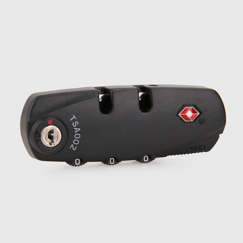 S002 Luggage Accessories TSA Customs Fixed Password Lock Luggage Password Lock
