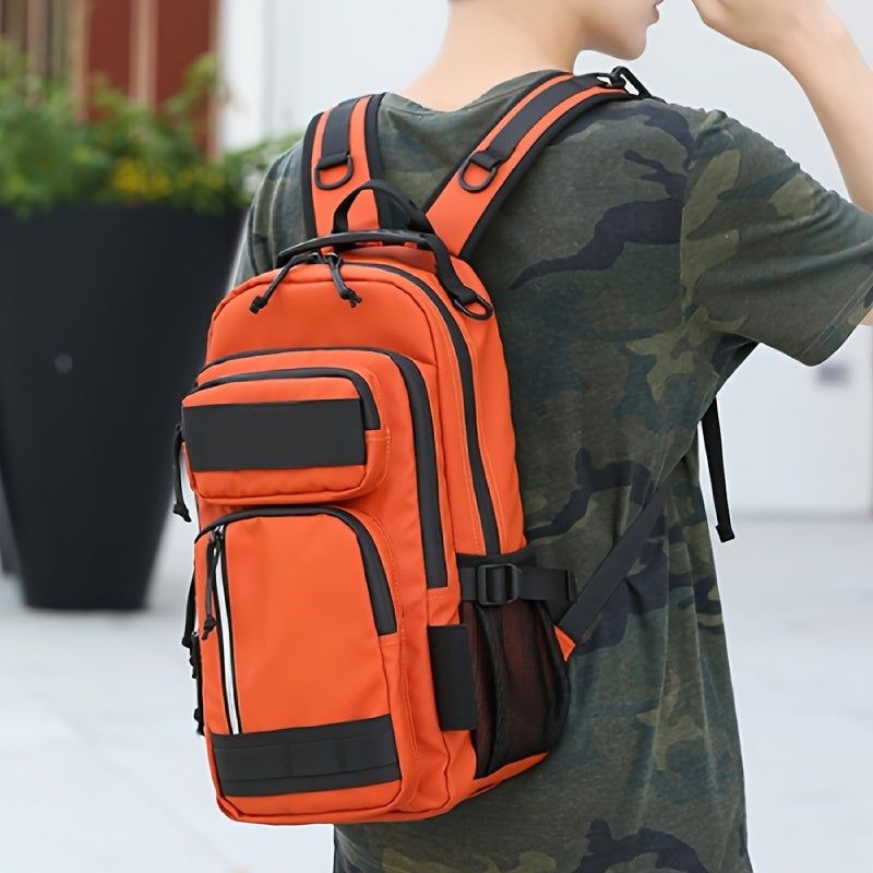 Men's Outdoor Explorer Backpack Multi-Pocket Adventure Pack
