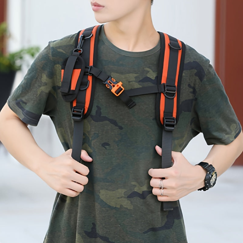 Men's Outdoor Explorer Backpack Multi-Pocket Adventure Pack