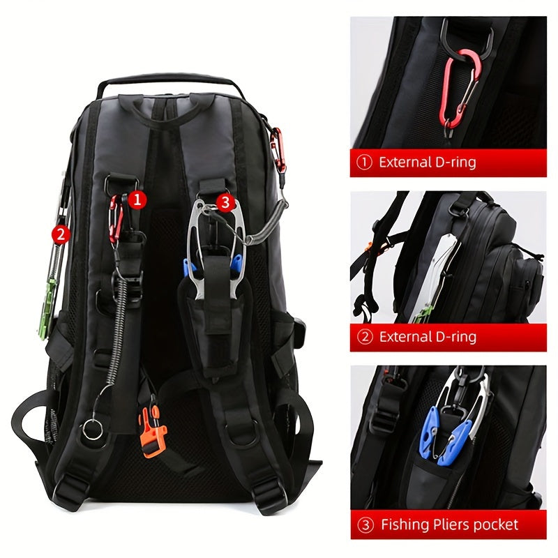 Men's Outdoor Explorer Backpack Multi-Pocket Adventure Pack