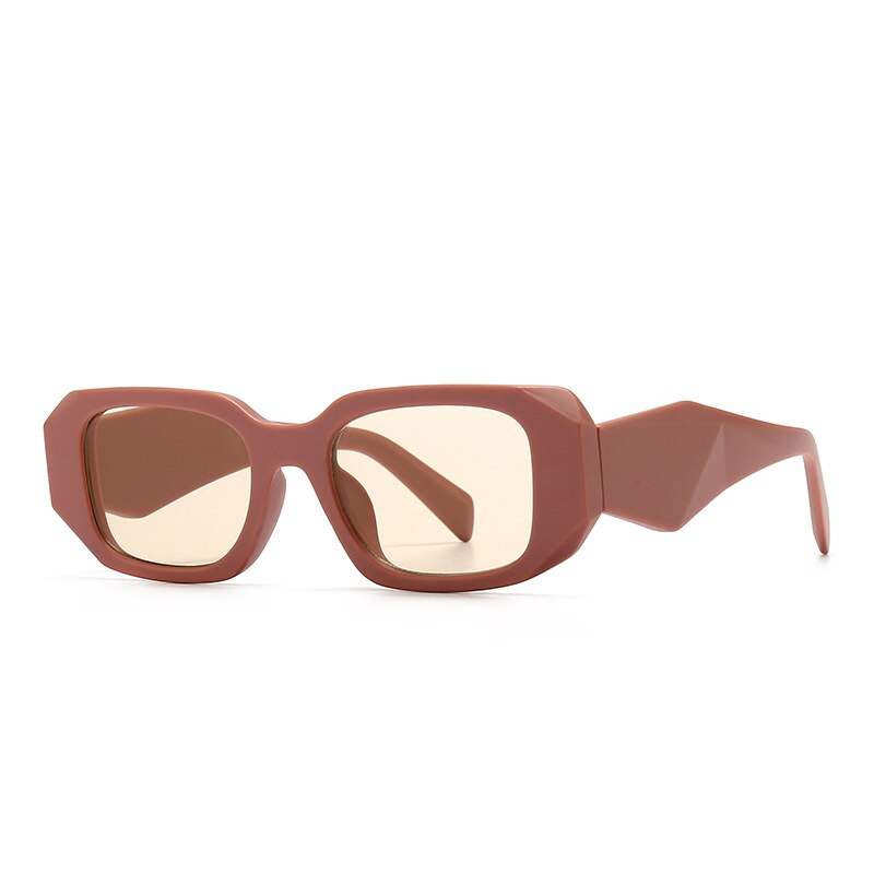 Luxury Brand Designer Small Frame Square Sunglasses Women Men Fashion Vintage Popular Travel Driving Sun Glasses Female Eyewear