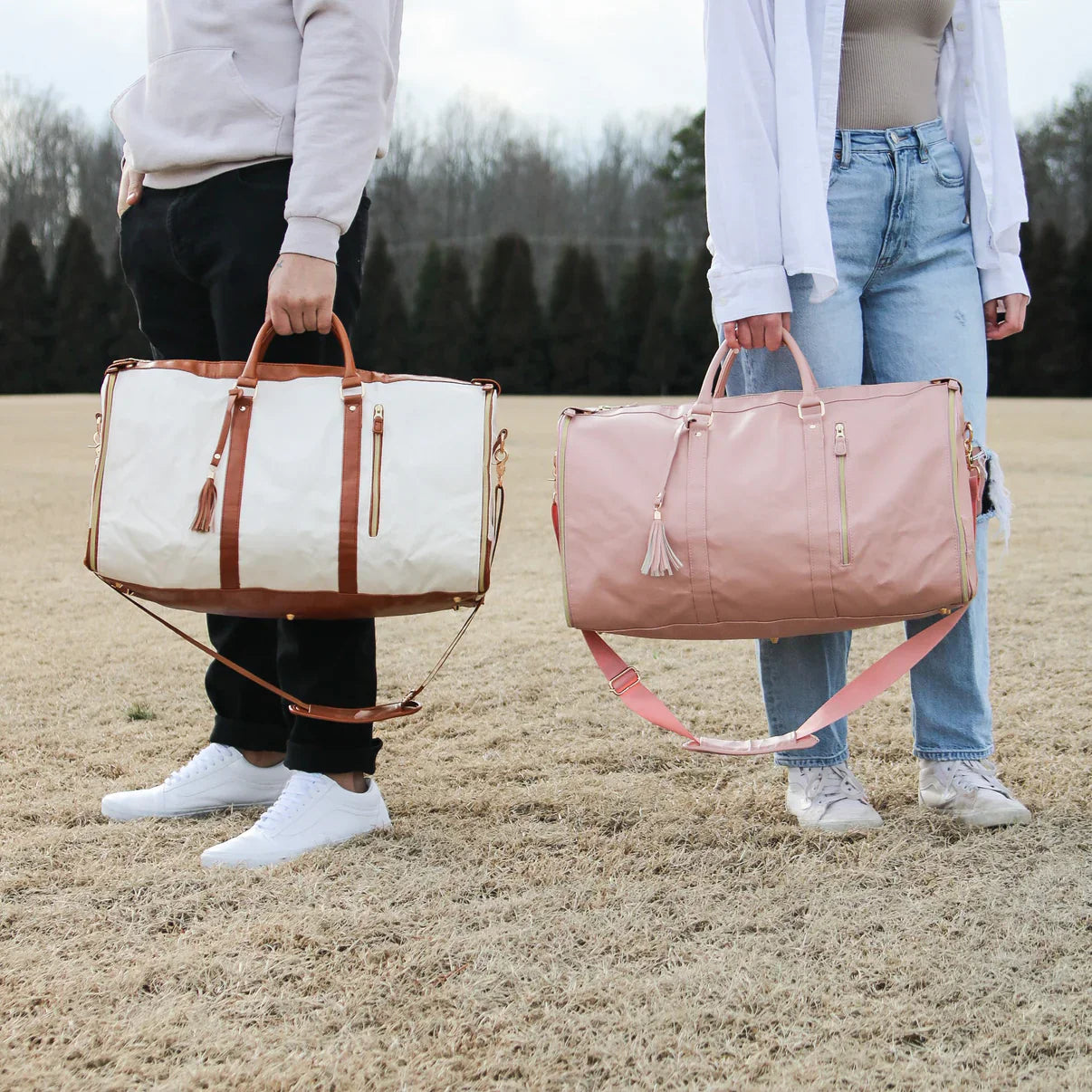 Folding Weekender Garment Duffle Bag