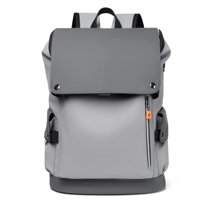 Men's Waterproof Laptop Backpack USB Charging Port & Multi-Pocket Design