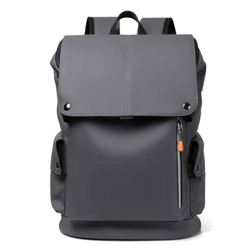 Men's Waterproof Laptop Backpack USB Charging Port & Multi-Pocket Design