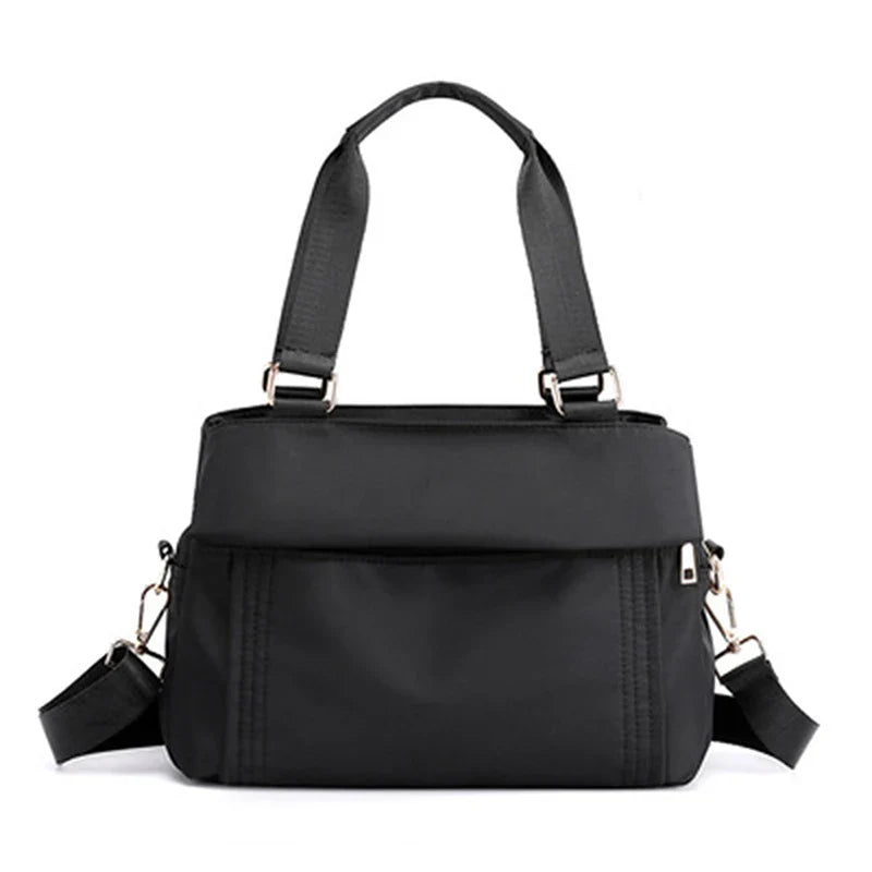 Women's Multi-Layer Large Capacity Nylon Crossbody Travel Bag