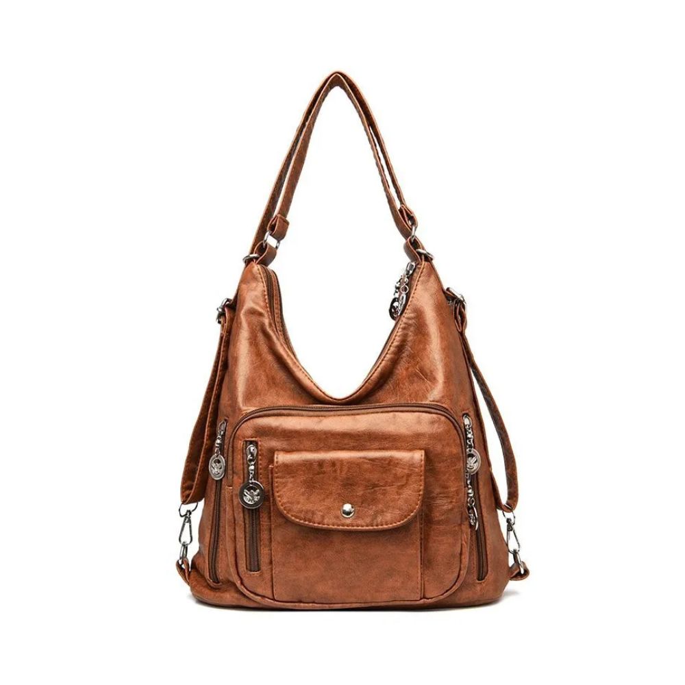 Jessica | Women's Vintage Leather Crossbody Hobo Handbag
